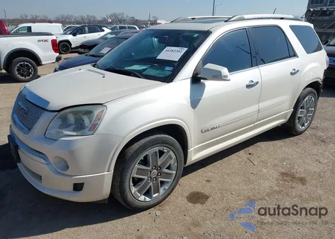 2011 GMC Acadia Denali z USA, uszkodzony, nr VIN 1GKKRTED2BJ393464
